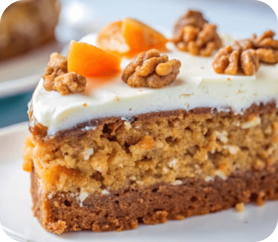 Carrot Walnut Cake 6”