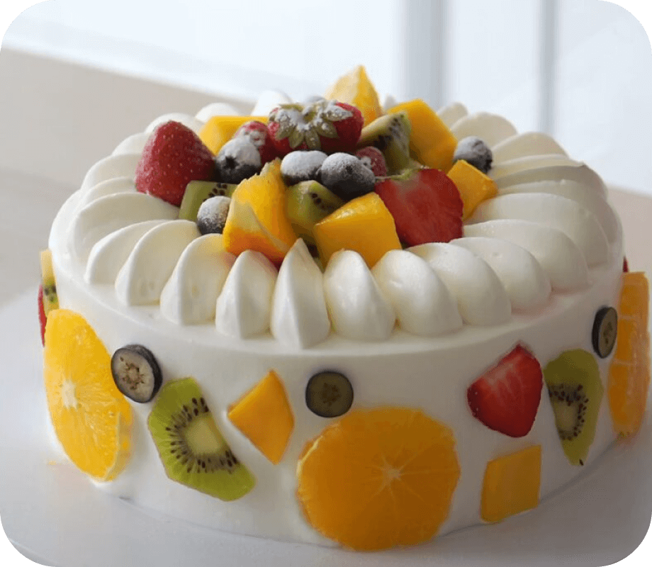 Fruits Shortcake 6”