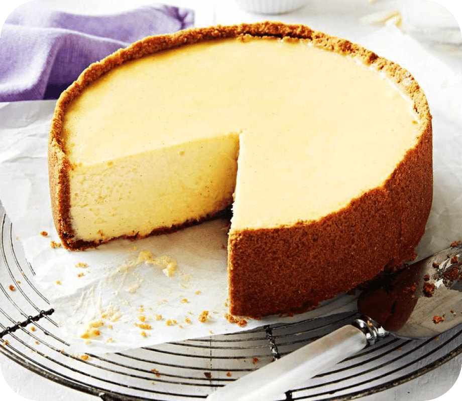 New York Baked Cheesecake 8”