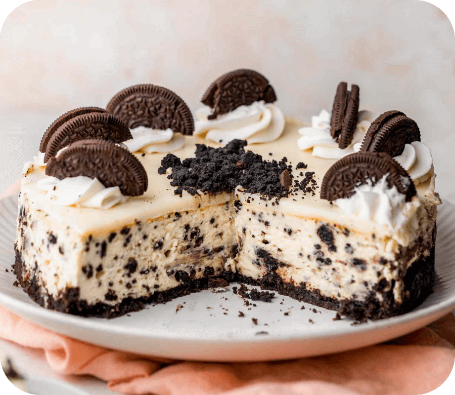 Oreo cheesecake 8”