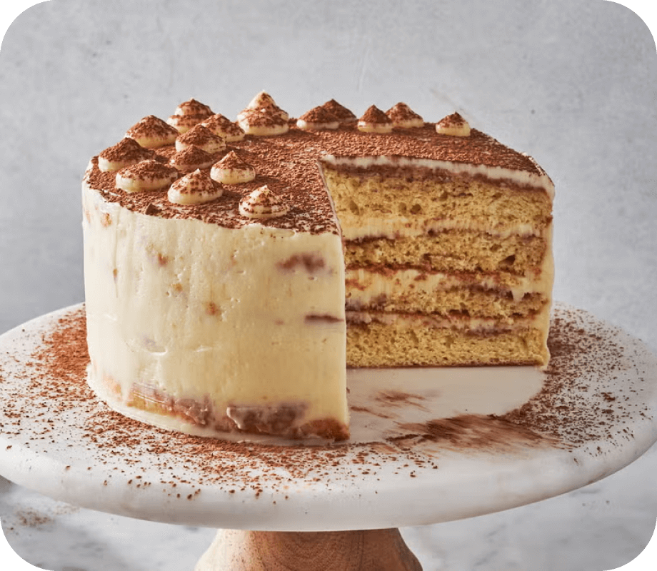 Tiramisu cake 6”